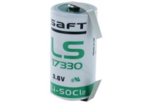 Bateria LS17330/CNR Saft 3.6V 2/3A z blaszkami